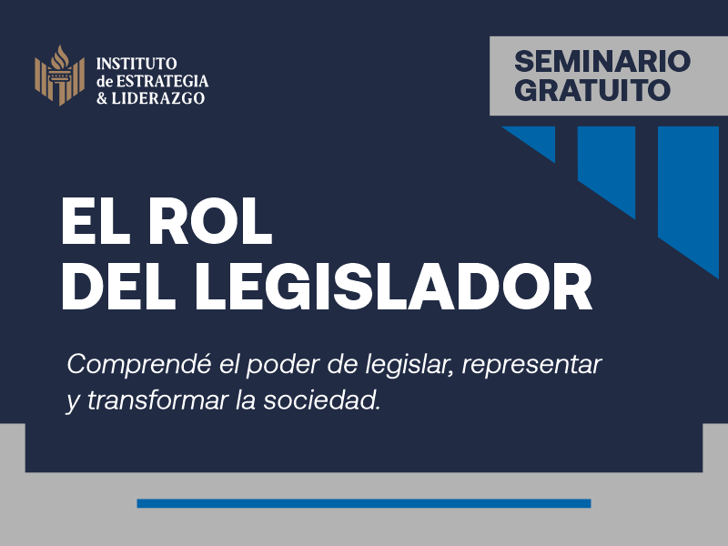 el rol del legislador seminario gratuito
